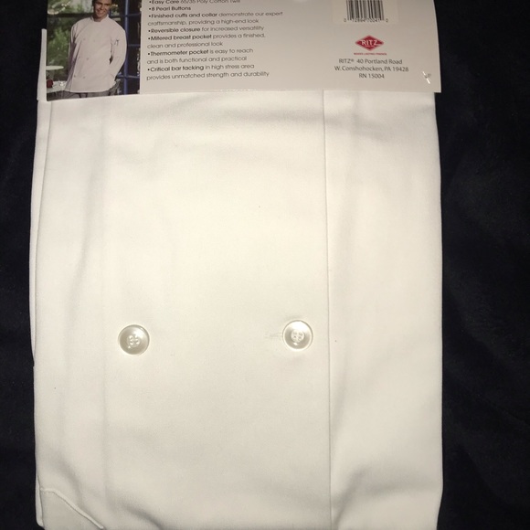 RITZ Chef Coat / Jacket - Picture 2 of 2